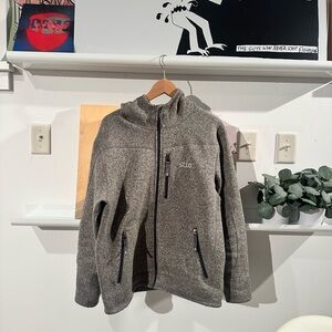 Stio Charcoal Fleece Jacket